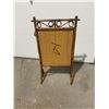 Image 2 : Bamboo fireplace screen