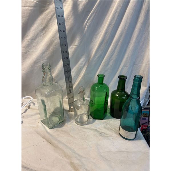 Antique bottles