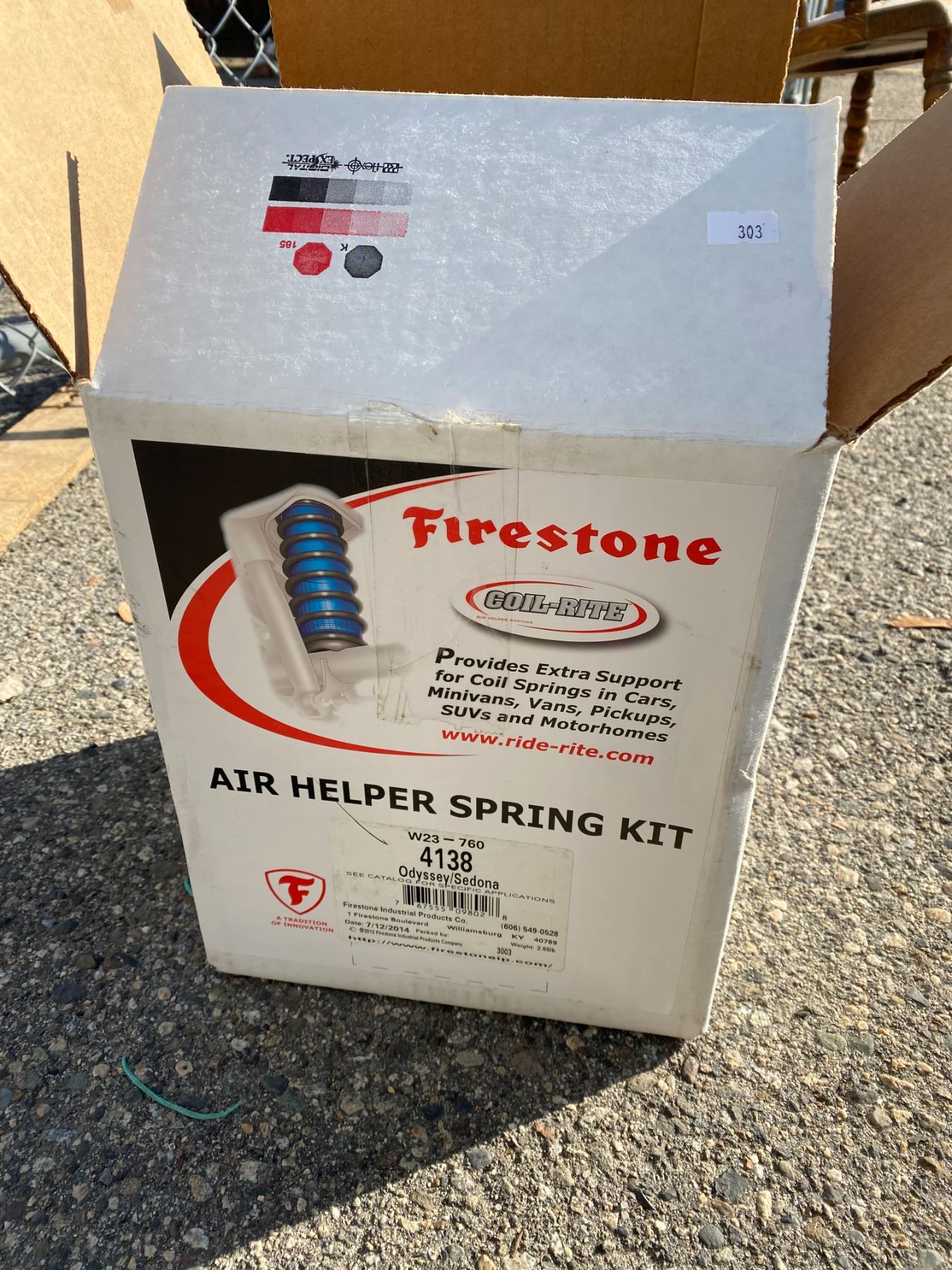 Air helper spring kit