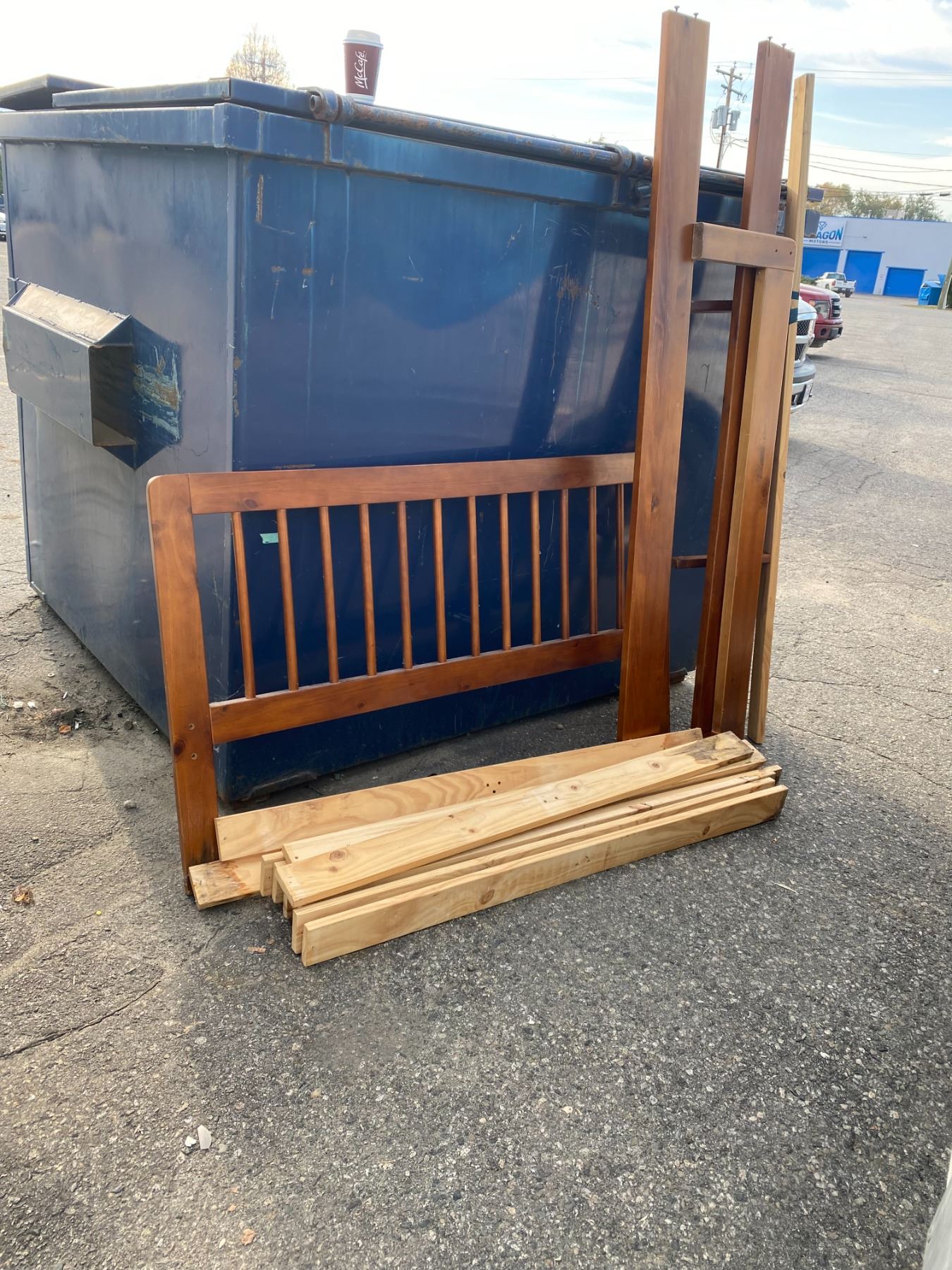 Double bed frame