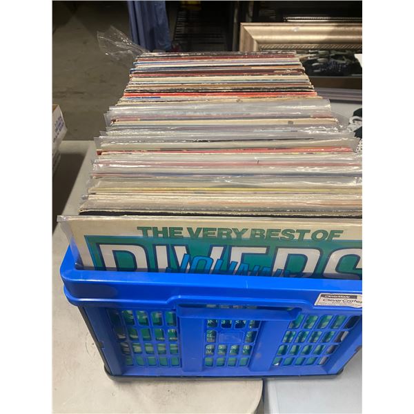 Crate of records