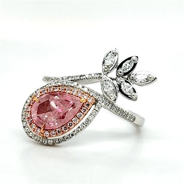 Pink Diamond Ring - GIA CERTIFIED 1.52 Carat