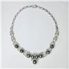 Image 8 : Tahitian Pearl & Diamond Chevron Necklace