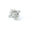 Image 1 : Flowerette Spray Diamond Ring - Quality Diamonds