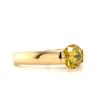 Image 4 : Vibrant Yellow Diamond Solitaire Ring