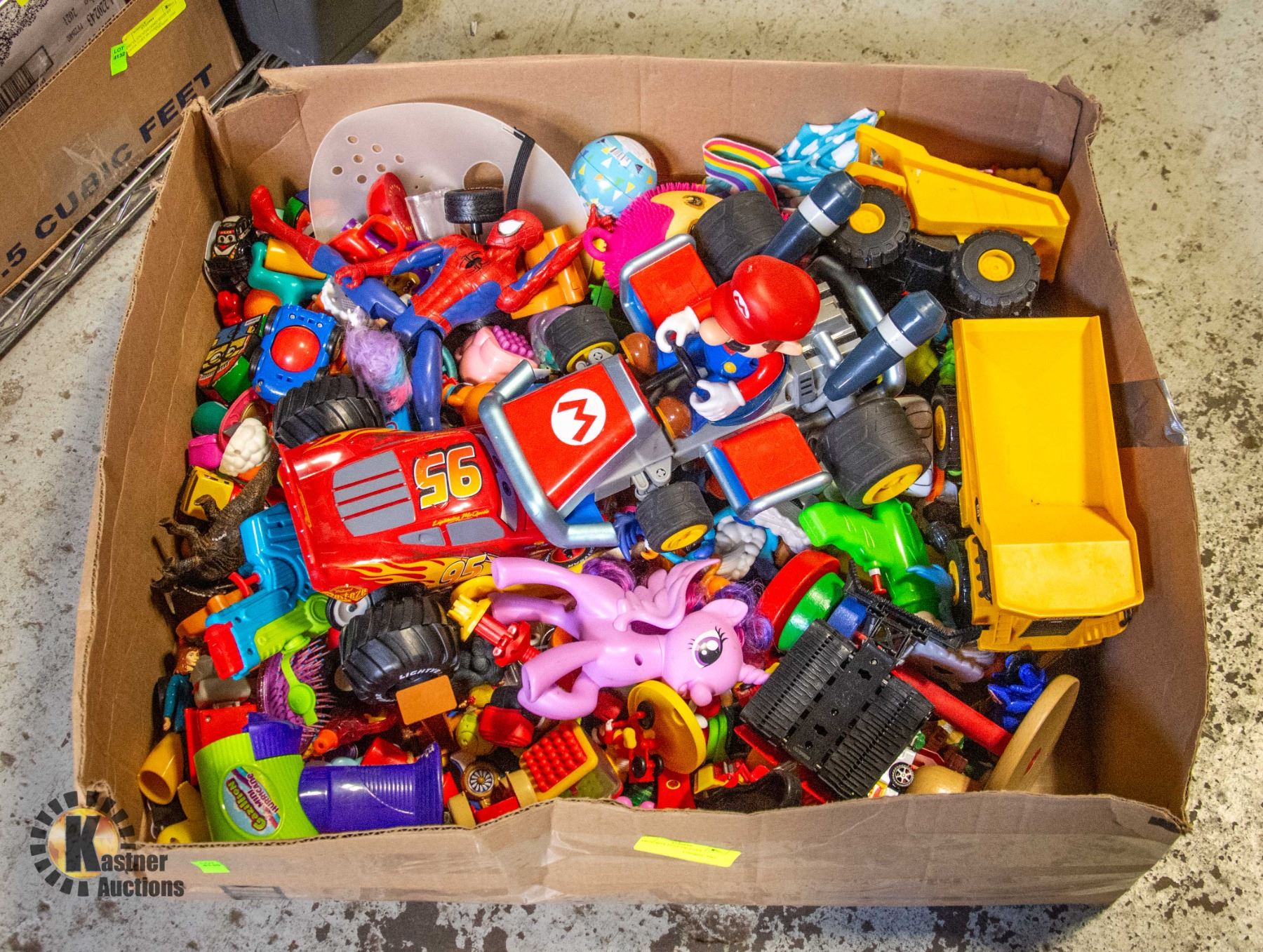 LARGE BOX FULL OF TOYS
