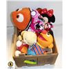 Image 1 : CARE BEAR W TAG, MINNIE, ERNIE & NEMO PLUSH