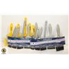 Image 1 : PAINT BRUSHES- LOT OF 15 ASSORTED- NEW IN PACKAGE