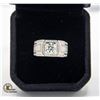 Image 1 : #554-1.0 CARAT MOISSANITE VVS D COLOR WITH 84 CUBIC ZIRCONIUM SET