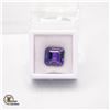 Image 1 : #531-9.90 CARAT TANZANITE CUSHION CUT COLOR