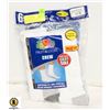Image 1 : WHITE CREW SOCKS 12-16 SIZE 6-PACK FRUIT OF THE L