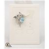 Image 1 : #257-SKY BLUE TOPAZ PENDANT