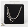 Image 1 : #235-STERLING SILVER 925 NECKLACE 18"/2PCS