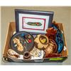 Image 1 : ESTATE BOX OF COLLECTIBLES FROM ALL OVER THE GLOBE