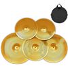 Image 1 : NEW LOW VOLUME CYMBAL PACK, 5 PCS, GOLDEN