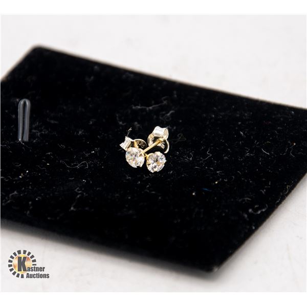 #538-4 MM FULL CUT CUBIC ZIRCONIA PAIR OF