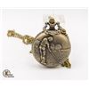 Image 1 : #534-NEW BRONZE TONE POCKET WATCH WITH