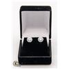 Image 1 : #549-1 CARAT TW MOISSANITE EARRINGS SET IN