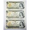 Image 1 : 24)  LOT OF 3 CANADIAN $1.00 BILLS WITH SEQUENTIAL