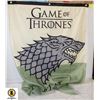Image 1 : GAME OF THRONES BANNER SHIELD FLAG APPROX 3FT
