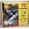 Image 1 : 35)  FACTORY SEALED, 1000 PCE PUZZLE " EAGLES AT
