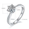 Image 2 : 1CT GRA CERTIFIED MOISSANITE 925 STERLING SILVER
