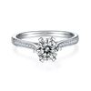 Image 3 : 1CT GRA CERTIFIED MOISSANITE 925 STERLING SILVER