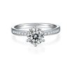 Image 3 : 1CT GRA CERTIFIED MOISSANITE 925 STERLING SILVER