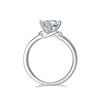 Image 4 : 1CT GRA CERTIFIED MOISSANITE 925 STERLING SILVER