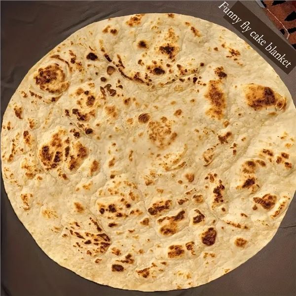 180CM BURRITOS TORTILLA PRINT FUNNY FOOD BLANKET