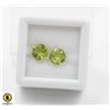 Image 1 : #242-UNHEATED GREEN OERIDOT GEMSTONE 2.35CT