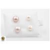 Image 1 : #189-NATURAL AKOYA PEARL EARRINGS 2 PAIR