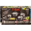 Image 3 : NEW T-FAL 12PCS ULTIMATE HARD ANODIZED NON-STICK