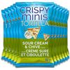 Image 1 : NEW CASE OF 12 CRISPY MINIS SOUR CREAM & CHIEVE