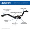 Image 3 : NEW UNBOXED DRAW TITE 75742 RECEIVER HITCH KIT