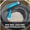 Image 1 : AQUA JOE EXPANDABLE HOSE -KINK FREE, METAL FITTING