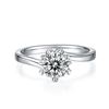 Image 3 : 1CT GRA CERTIFIED MOISSANITE 925 STERLING SILVER