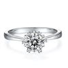 Image 3 : 1CT GRA CERTIFIED MOISSANITE 925 STERLING SILVER