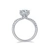 Image 13 : 1 CT GRA CERTIFIED MOISSANITE 925 STERLING SILVER