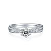 Image 7 : 0.5CT GRA CERTIFIED MOISSANITE 925 STERLING SILVER