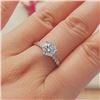 Image 2 : 1 CT GRA CERTIFIED MOISSANITE 925 STERLING SILVER