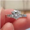 Image 6 : 1 CT GRA CERTIFIED MOISSANITE 925 STERLING SILVER