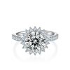 Image 7 : 3 CT GRA CERTIFIED MOISSANITE 925 STERLING SILVER