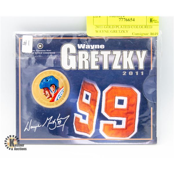 2011 COLOURED WAYNE GRETZKY