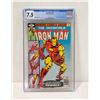 Image 1 : MARVEL IRON MAN #126 CGC COMIC, HOMAGE COVER