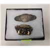 Image 1 : BOX WITH GUNS-N-ROSES BELT BUCKLE & SILVER