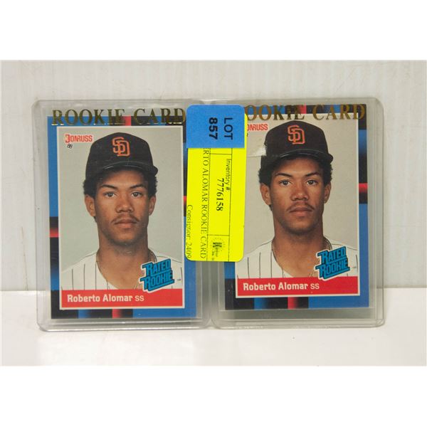 ROBERTO ALOMAR ROOKIE CARDS