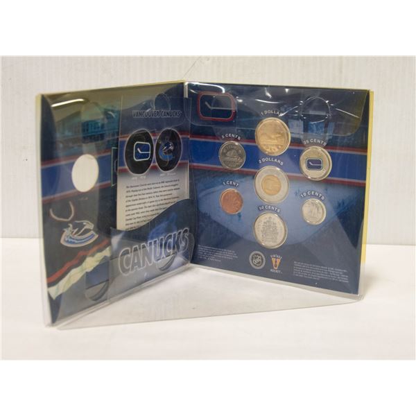 2006-2007 VANCOUVER CANUCKS RCM COIN SET