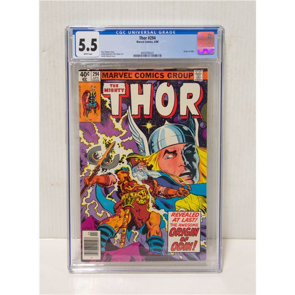 CGC 5.5 MIGHTY THOR ORIGIN OF ODIN