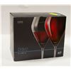 Image 1 : 6 NEW BRAVO CRYSTAL WINE GLASSES 420ML